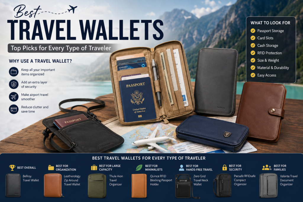 Best travel wallets for every type of traveler