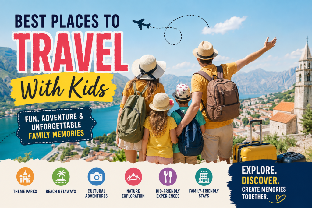 Best places to travel with kids