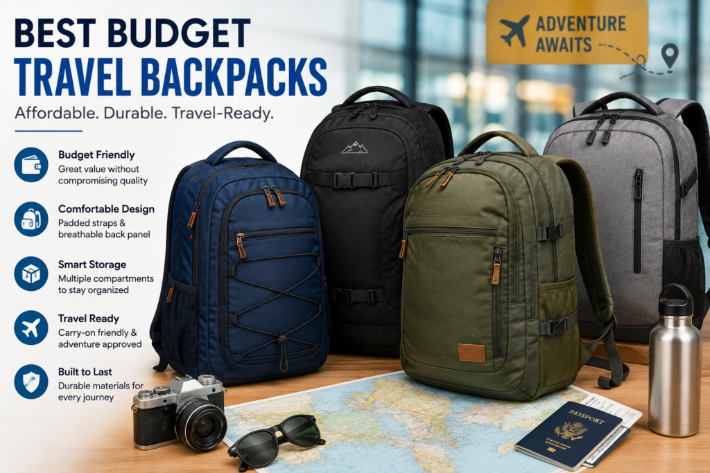 Best budget travel backpacks for affordable and organized travel