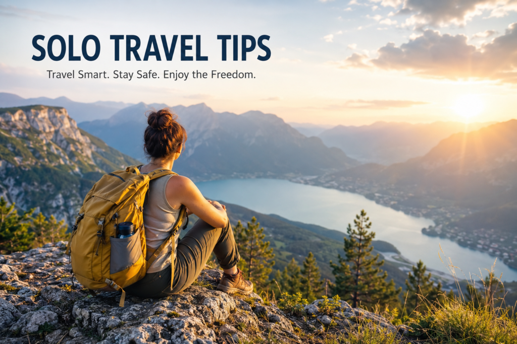 solo travel tips