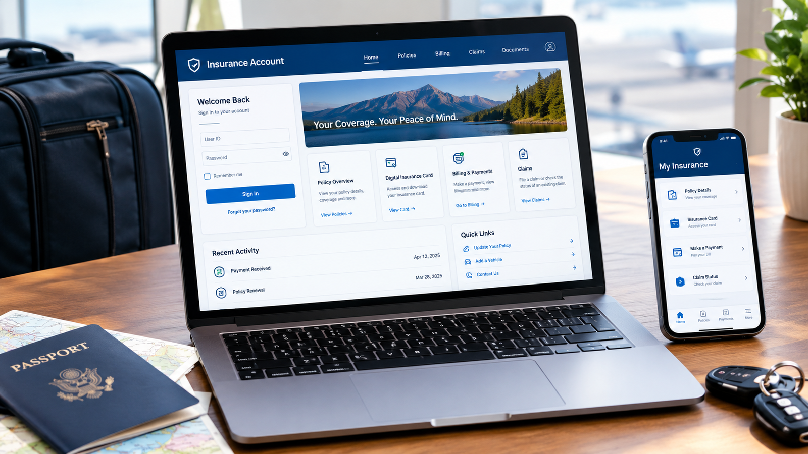 travelers insurance login