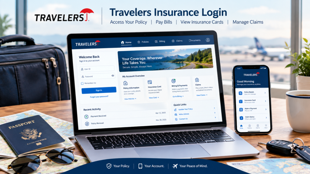 Travelers Insurance Login and MyTravelers Account