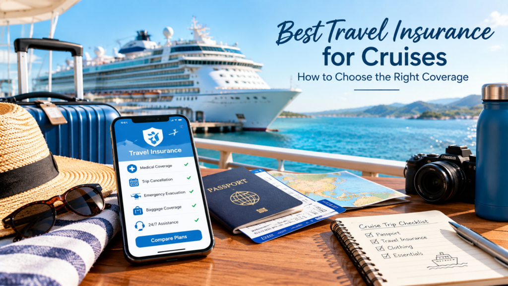 Best travel insurance for cruises with cruise ship and travel insurance planning