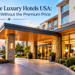 Affordable luxury hotel in the USA with stylish interiors and upscale amenities