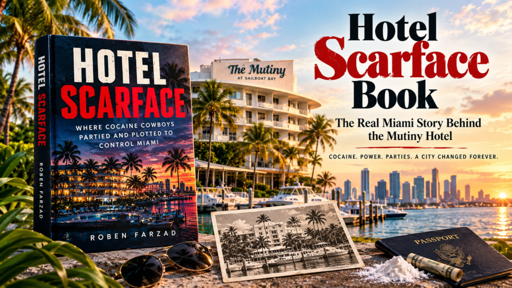 Hotel Scarface book about Miami's Mutiny Hotel history