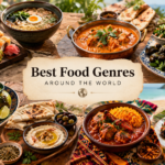 Best food genres featuring international cuisines from around the world