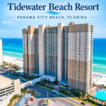 Tidewater Beach Resort beachfront condos overlooking the Gulf of Mexico in Panama City Beach