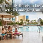 Family friendly hotel resort on the Las Vegas Strip with pool and family travelers