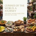 Food types from different cuisines around the world